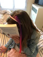 Alileader-extensiones de cabello con Clip para mujer, extensiones de cabello liso con degradado, de alta temperatura, 57 colores