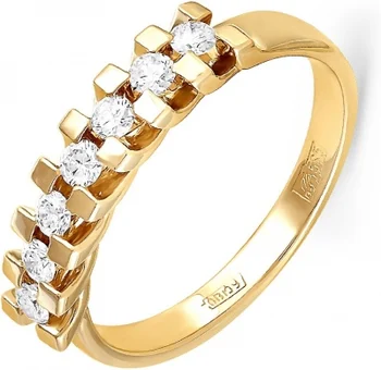 

Kabarovsky ring with 7 diamonds in Yellow Gold