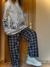 Sudadera con capucha de manga larga para mujer, ropa de verano con estampado harajuku de talla grande, estilo coreano