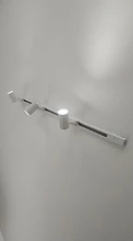 Track-Light Spotlight-Lamp Rail Window-Display-Lighting Fixture-Shop Aluminum LED 220V