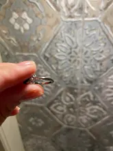 CZCITY-anillo de compromiso de Plata de Ley 925 con gema de rubí y zafiro, para mujeres