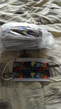 Entrega rápida 50 Uds máscara de niño una caja de dibujos animados de los niños, máscara desechable 3 capa niño chico de higiene espesar cara máscara de la boca