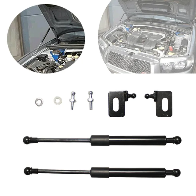 マルチ　ガレージキット 油圧ダンパー 2X 400mm 300N ユニバーサルカーフロントカバー