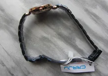 Las mujeres reloj CRRJU de lujo de moda reloj azul para las mujeres Casual impermeable cuarzo mujer reloj de acero inoxidable reloj femenino