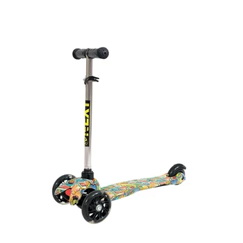 

Scooter for children 3-wheeled. Next, UPR. tilt, wheels p/y 120 and 76mm, light, Reg. Steering wheel. Stand, print Next