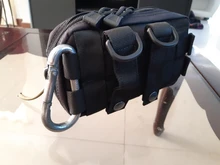 Bolsa Molle con extensión de bolsillo para cinturón táctico, riñonera para herramientas, teléfono móvil y artículos de primeros auxilios, de color negra, muy vendido