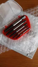 Extractor de tornillos dañados de acero, guía de broca, Extractor de pernos rotos, juego fácil de quitar, 5 unidades