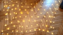 Light Curtain Led-Net Fairy-String Mesh Garden-Decoration Garland Outdoor Christmas-3x2m