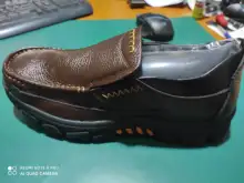 Mocasines de piel auténtica para hombre, zapatos informales de cuero de vaca suave, sin cordones, color negro y marrón, 2020, A2088, novedad de 2020