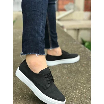 

CHEKİCH BLACK WHITE HIGH SOLE MEN CASUAL SPORTS AYAKKABISI 381398624