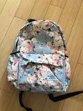 Mochila de lona de alta calidad para mujer, morral escolar para ordenador portátil, para adolescentes