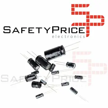 

10 X CAPACITORS 17 VALUES TO CHOOSE. Electronic, Arduino, Raspberry ..