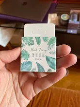 45 unids/pack verde menta cuarderno de recortes con pegatinas decorativas palo etiqueta diario pegatinas papelería pegatinas para álbum