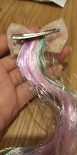 Pinzas de cabello coloridas con lazo para niña, horquillas de unicornio de lentejuelas para niña, pasadores de alas de hilo, pinzas de cabello coloridas y alfileres para niña
