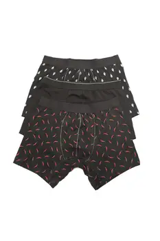 

Trendyol Male 3'lü Package Printed Boxer TMNSS20BX0027