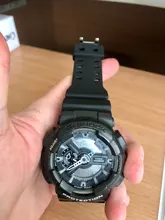 Correa de reloj de PU de 16mm para Casio G, repuesto de choque negro, accesorios de reloj de pulsera resistentes al agua