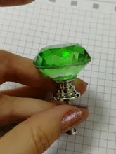 Wardrobe Handles Hardware Drawer Pull Cupboard Glass-Knobs Cabinet-Door Crystal Kitchen