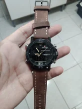 Quartz Wristwatches Digital Waterproof NAVIFORCE Relogio Men Clock Masculino Military
