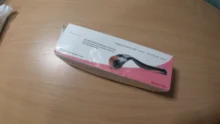 DR Derma-Rodillo Mesoroller de titanio para tratamiento corporal y facial, puntas de 0,3mm, 0,25mm y 0,2mm, microaguja Mezoroller