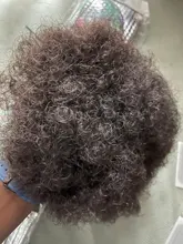 Leeons-extensiones de cabello Natural, coleta con cordón, cola de caballo, pelo sintético rizado, cola de caballo