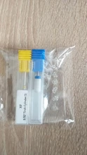 Broca de clavo de cerámica Bullet de 3/32 pulgadas, fresa giratoria para manicura y pedicura, accesorios de taladro eléctrico