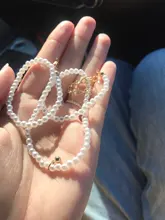 17KM-gargantilla de perlas para mujer, collar con colgante Simple elegante, joyería de boda 2021