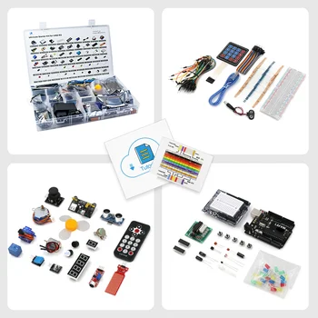 LAFVIN For UNO SET R3 Complete Starter Kit include LCD1602 IIC, Ultrasonic Sensor, Jumper wire for Arduino with CD Tutorial 6