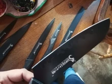 Kitchen Knife Slicing Paring Meat Stainless-Steel Utility Santoku SOWOLL 8 7 5