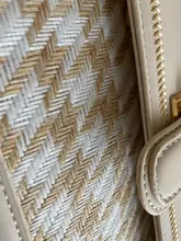 Bolso cuadrado de lana Retro de diseño único, bandolera de hombro elegante, ancho de 20,5 cm, alto de 15cm, grosor de 8cm