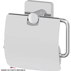 

Ellux avantgarde toilet paper holder with lid, Chrome (Ava 066)