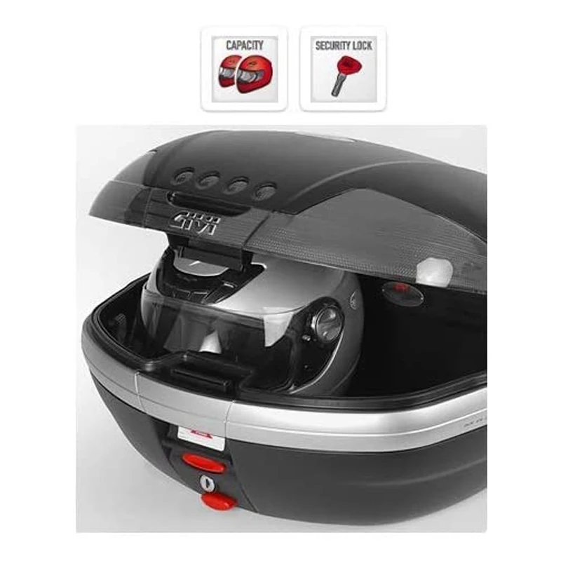 Givi V46nt-case Moto Monokeyu V46 Catadioptrico Transparent 46l