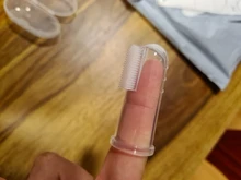 Cepillo de dientes de goma para dedos de mascotas, guante de silicona de Protección Ambiental para perros y gatos, accesorios para mascotas, 1 unidad