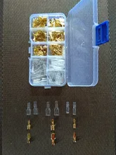 Conector de cable hembra y macho, accesorio para terminal de engarce de cables eléctricos, surtido de conectores de pala, 2,8/4,8/6,3 mm, 315 unidades