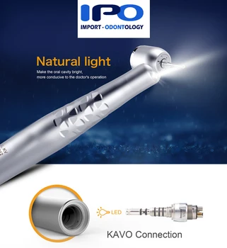 

CABEAL DENTAL turbine angled 45 ° light fiber optic, MULTIFLEX KAVO , X4-45L-KV