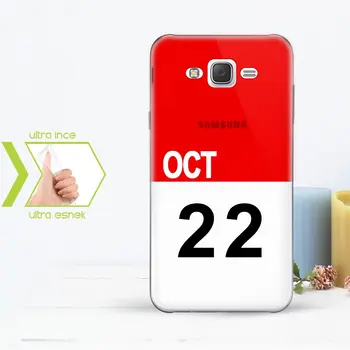 

Personalized Custom Samsung Galaxy J7 Slim Clear Silicone Phone Cover (Takvim-1)