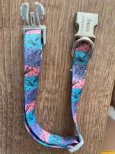 Dog-Collar Engraved Puppy-Name Floral Pet Personalized Airuidog Free Small Large Medium