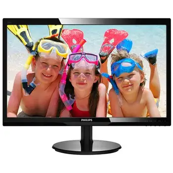 

Philips 246 V5LDSB Gaming Monitor 24 'LED Full HD, 1920x1080, 1 ms, HDMI, DVI, VGA, attack VESA, black Monitor