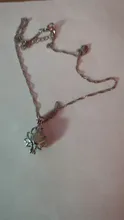 Colgante con forma de flor de loto para mujer, luminoso, luminoso, Luna oscura, collar para mujer, Yoga, oración, joyería de budismo