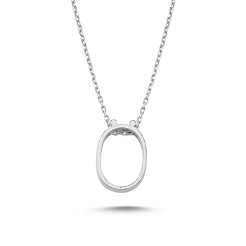 

Merve Gümüş'ten 925 Sterling-D-Letter Ghost Pendant