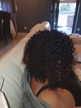 Ishow-extensiones de cabello humano Remy, Pelo Rizado malayo, Color natural, compra 1/3/4 mechones, mechones rizados gruesos