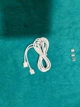 Cable de extensión para tira de luces led RGB, Conector de 30CM, 1M, 2,5 M, 5M, 5 pines, 4 pines, con aguja para SMD 5050, 3528, RGBW