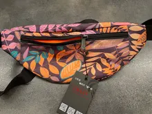 TINYAT hoja de impresión pack bolsa cintura para las mujeres de los hombres de moda Casual hombres cinturón de bolsa de mujer bolsos con forma de Banana chico bolsas de Fanny pack
