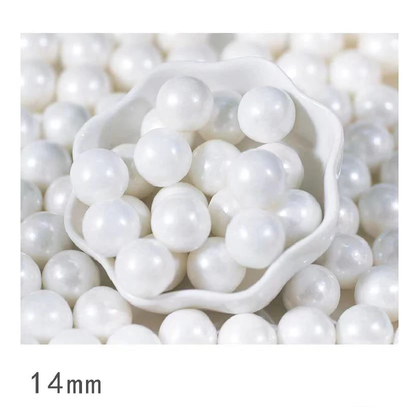 Edible White Beads Pearl Sugar Ball Fondant DIY Cake Baking Sprinkles Sugar  Candy Ball Wedding Cake Decoration