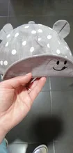 Sombrero de sol con orejas para niños, gorra de béisbol con estampado de lunares para bebé, niño y niña, gorra de béisbol con orejas para fotografía de carretera, primavera y verano