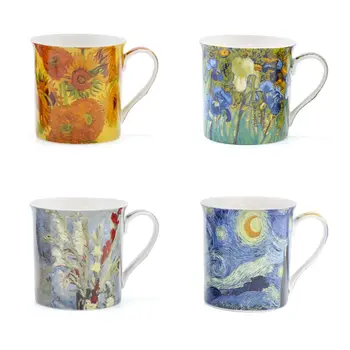 

Set of mugs Vincent van Gogh 4 PCs 275 ml