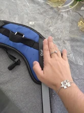 Arnés de nailon ajustable para perro, Collar reflectivo para perro, conjunto de arnés y correa para perros, chaleco de identificación, parche personalizado para caminar