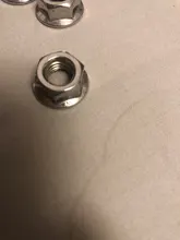 Tuercas hexagonales 20 piezas DIN6923, M3, M4, M5, M6, M8, 304, de acero inoxidable, bloqueo de deslizamiento, HW015