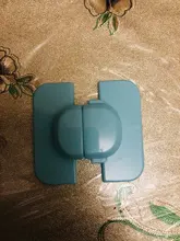 1 Uds. Cerradura de refrigerador para el hogar, cerradura de captura de Puerta del congelador para nevera, cierre de seguridad para niños pequeños, cierre de seguridad para armario de seguridad para bebés