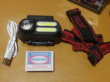 Work-Light Led-Headlamp Night-Lighting-Flashlight Mini 18650 Battery Waterproof Portable