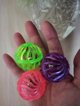 5pcs/Set Funny Cat Ball Toy Hollow Training Cat Interactive Toy Cat Bell Toy For Kitten